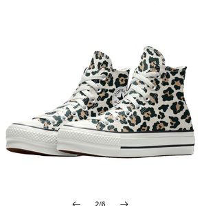 LEOPARD PLATFORM HIGHTOP CONVERSE